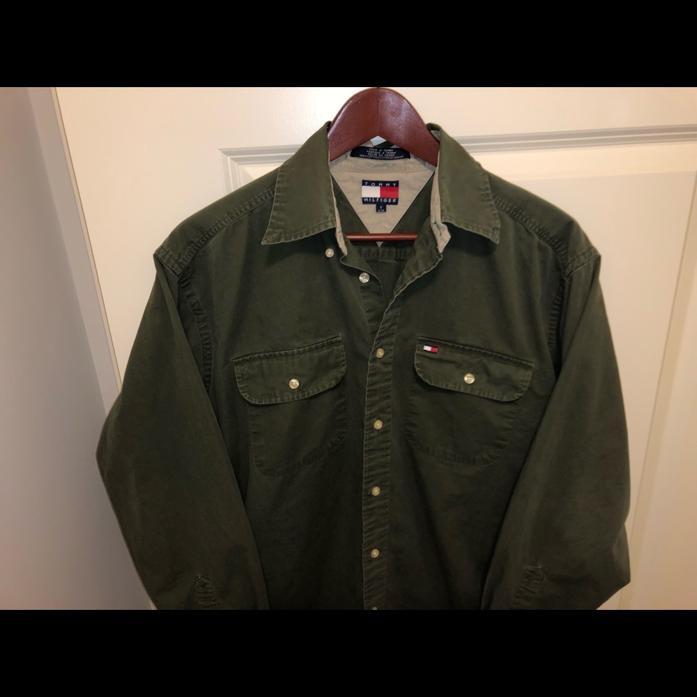 Vintage Tommy Hilfiger Button Down Shirt - Picture 2 of 3